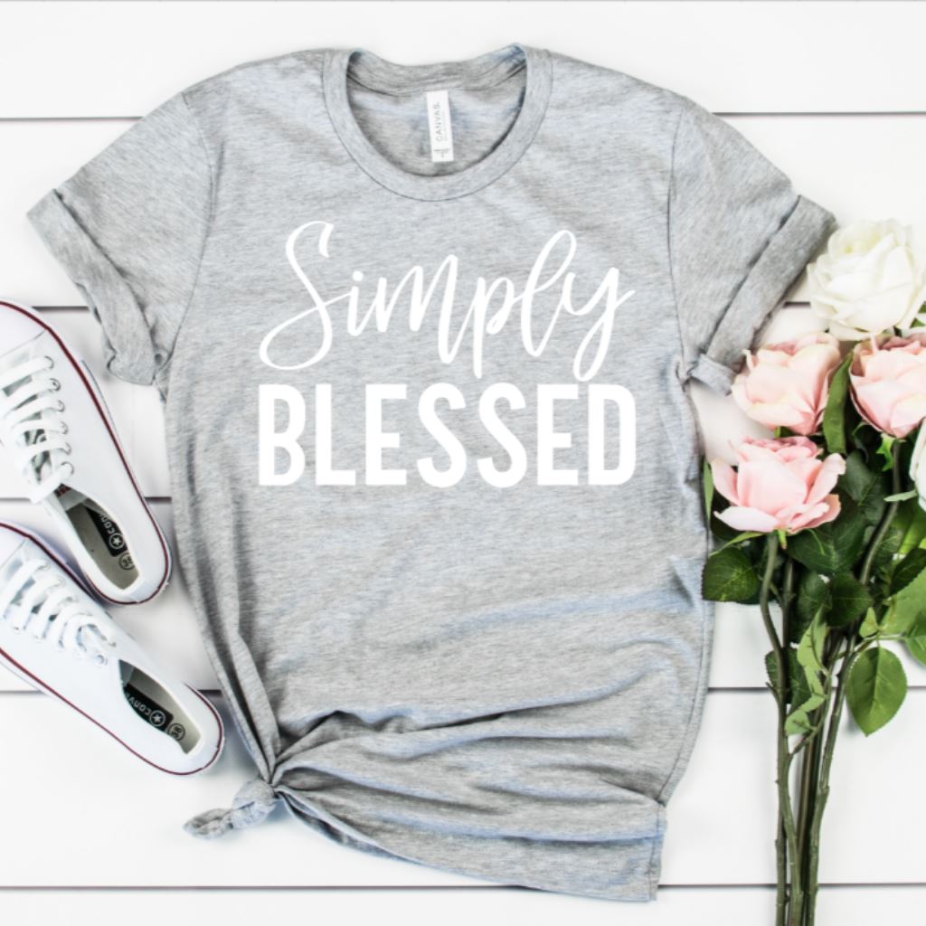 Simply Blessed Tshirt Mini Jewels Boutique