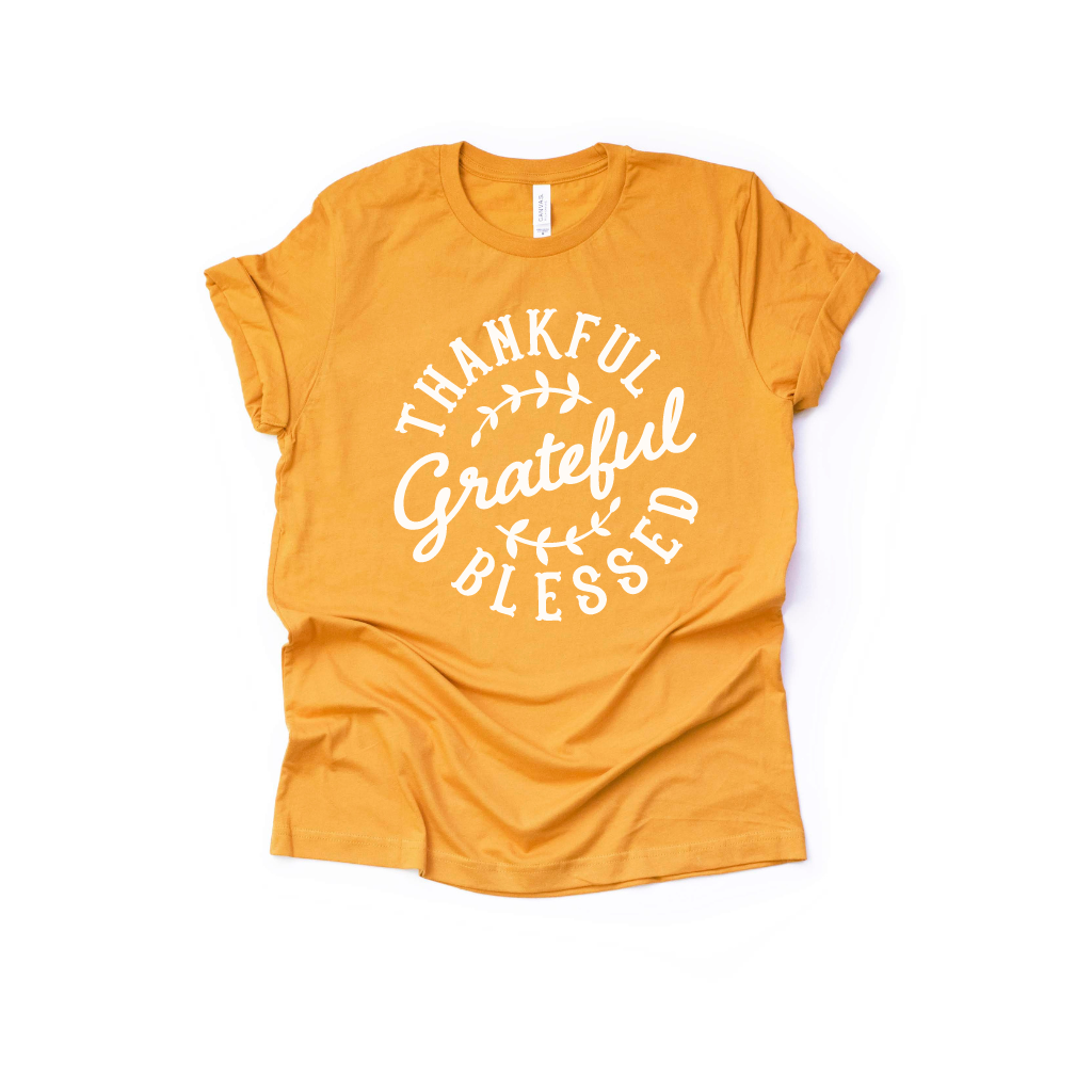 Thankful Grateful Blessed Shirt