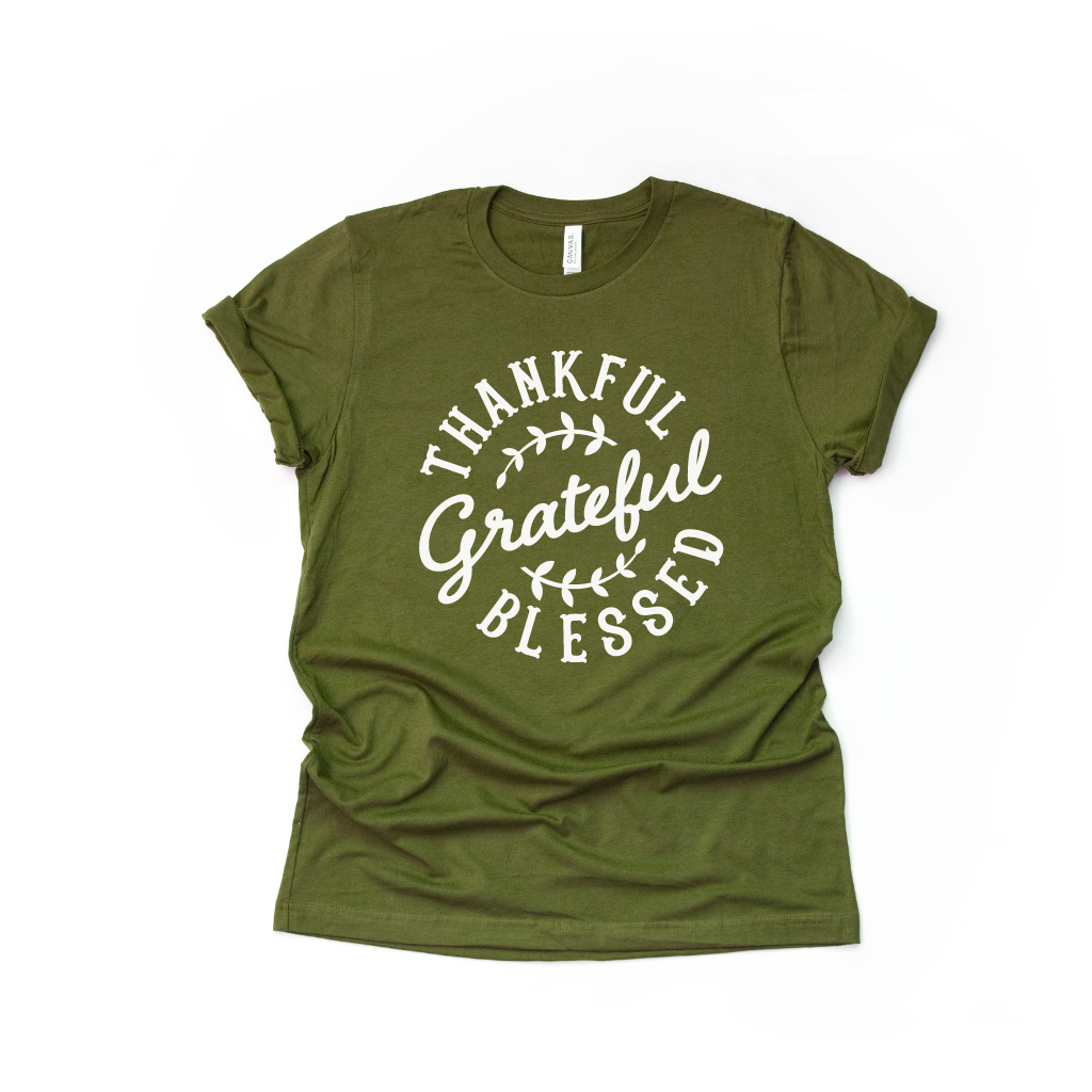 Thankful Grateful Blessed Shirt